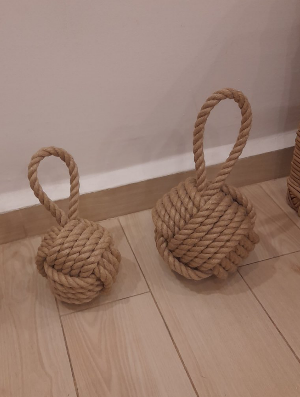 🪵Cale-Porte en Jute