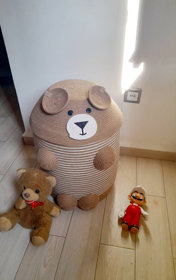 🐻Panier de rangement Ours